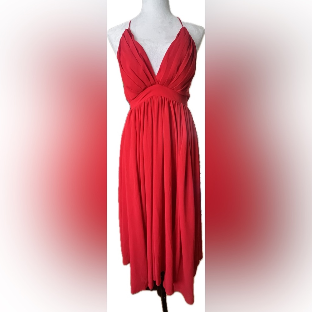 Meghan LA Enchanted Garden Midi Dress